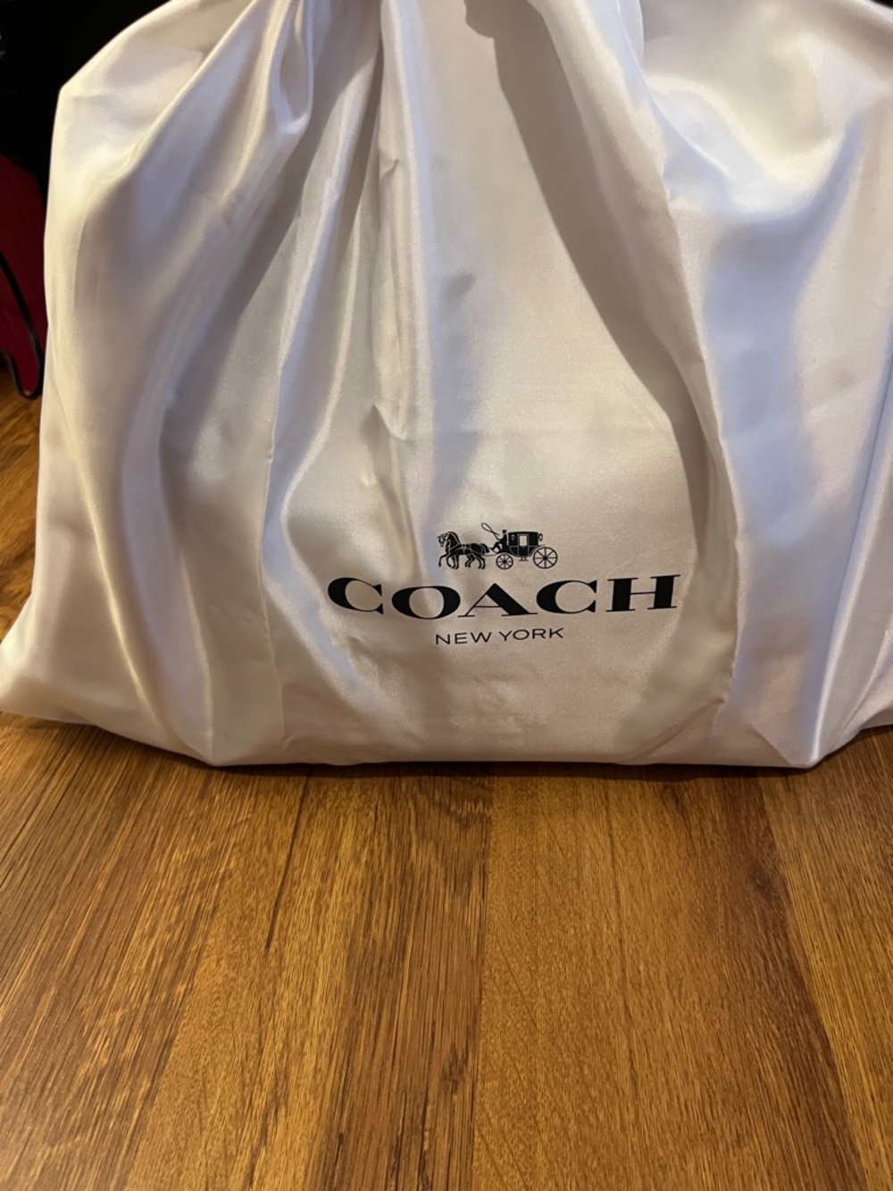 Coach Large Laurel in smooth leather  — Cognac Brown with Gold Hardware - Picture 8 of 8